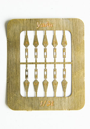 Yahu YMS3201 Luftwaffe latch 10 pcs – clasps 1/32 – Bild 2
