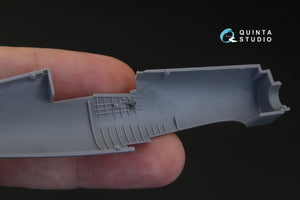 Quinta Studio QD72023 F4U-1 Corsair (Bird cage) 3D-Printed &amp;amp; colored Interior on decal paper (for Tamiya kit) 1/72 – imagen 8