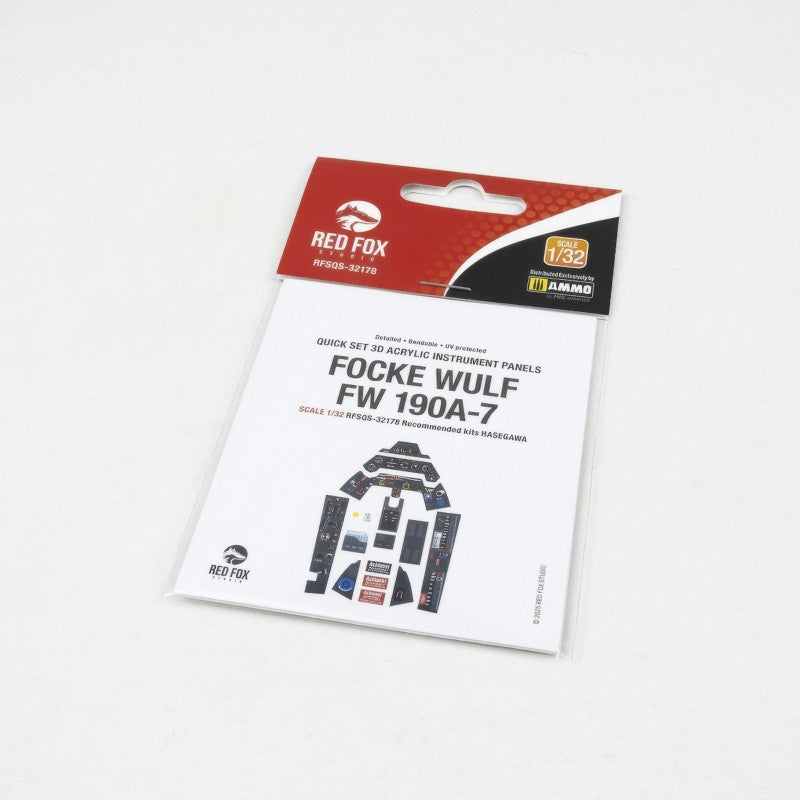 Red Fox Studio QS-32178 Fw 190A-7 for Hasegawa kit 1/32