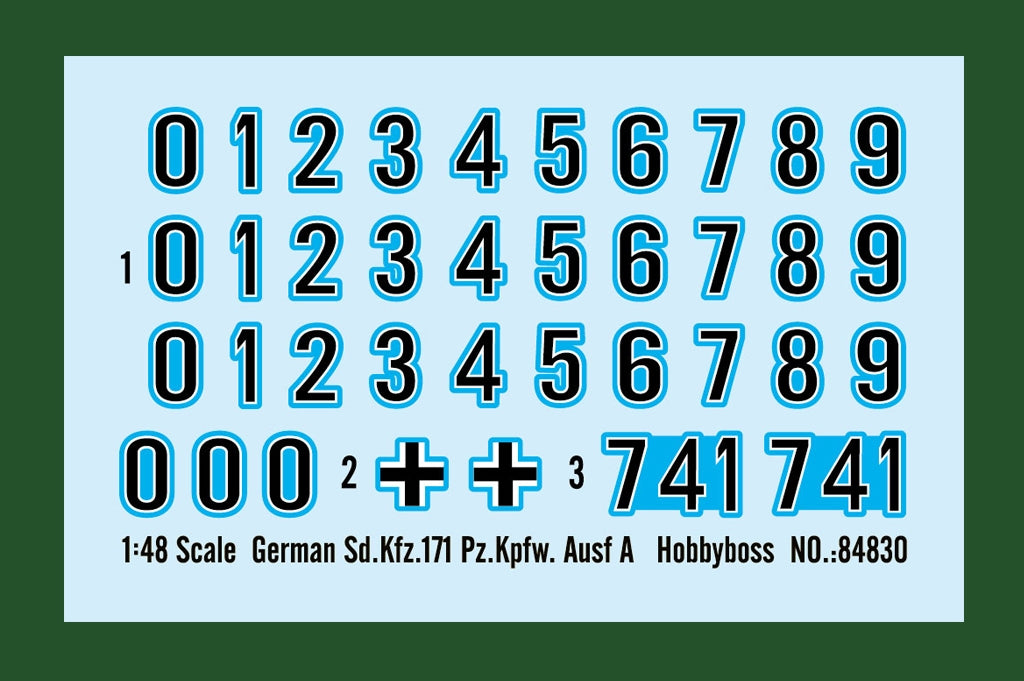Hobby Boss 84830 German Sd.Kfz.171 Pz.Kpfw.Ausf A 1/48 – image 5
