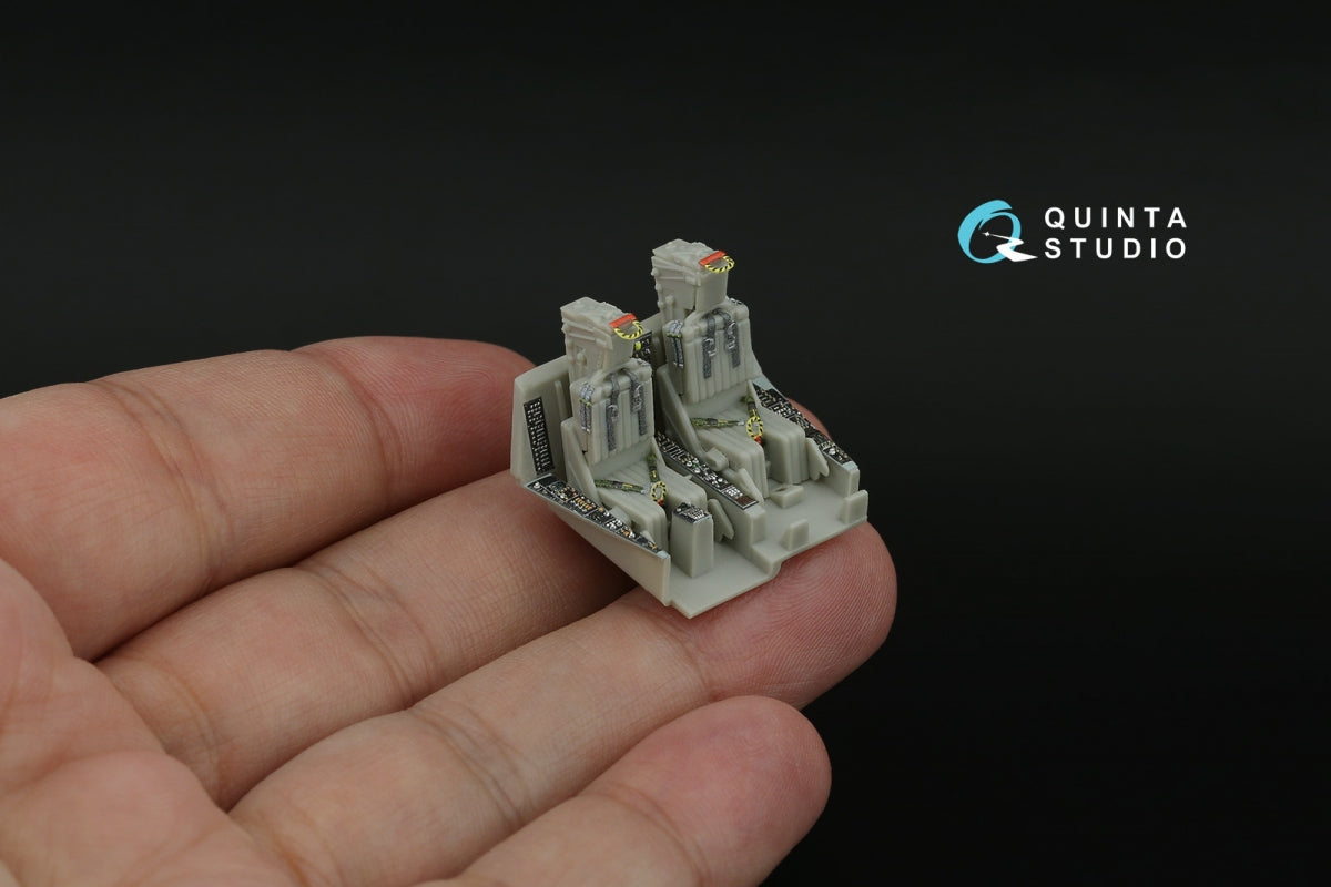 Quinta Studio QD72097 A-6E TRAM Intruder 3D-Printed &amp; coloured Interior on decal paper (Fujimi) 1/72