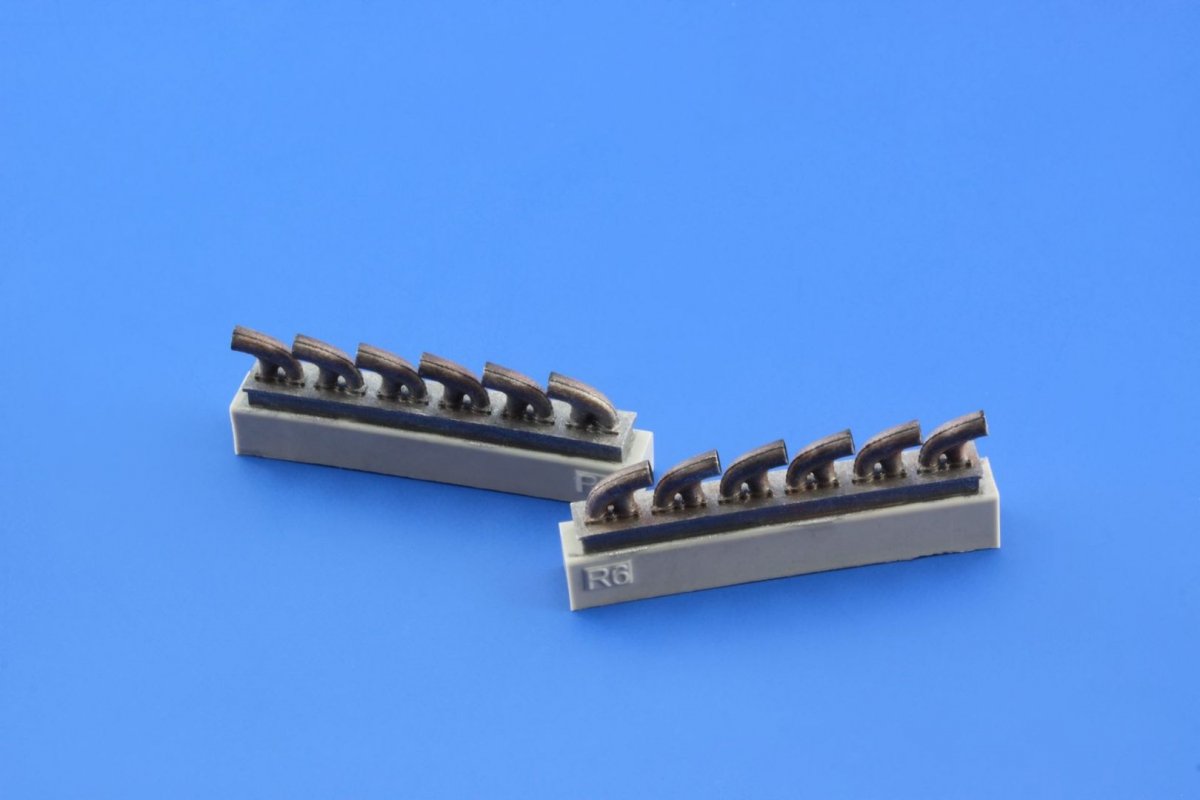 Eduard 632081 P-39Q/ N exhaust stacks KITTY HAWK 1/32 – image 7