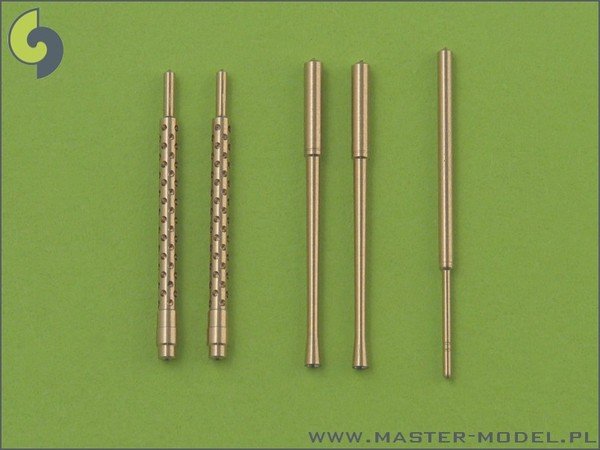 Master AM-48-020 A6M5 Zero armament set (7.7mm, 20mm gun barrels) &amp; Pitot tube (1/48)