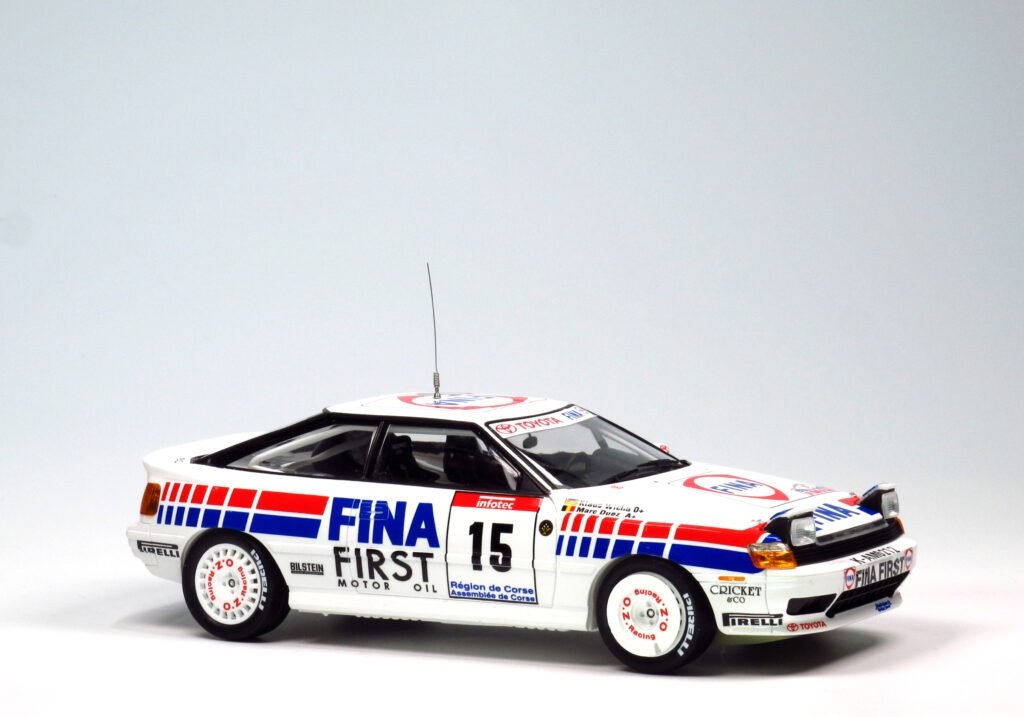 NuNu PN24015 Toyota Celica GT-FOUR ST165 Rally 1991 Tour de Corse 1/24 – Bild 5