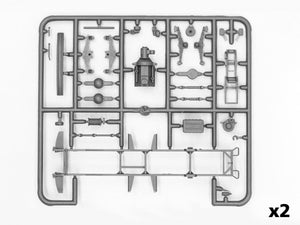 ICM DS7203 Soviet military airfield 1980s (Mikoyan-29 “9-13”, APA-50M (ZiL-131), ZiL-131 Command Vehicle and Soviet PAG-14 Airfield Plates) 1/72 – image 4