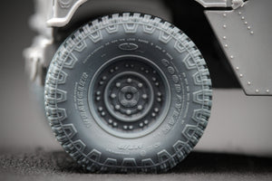 ScaleX WM 35001S HMMWV MT/R 24-bolt Sagged wheel set (Academy, ICM) 1/35