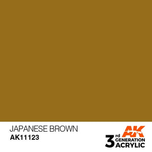AK Interactive AK11123 JAPANESE BROWN – STANDARD 17ml