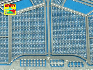 Aber 35G19 Anti grenade screen for KwK 38 Lavete 1/35 – immagine 2