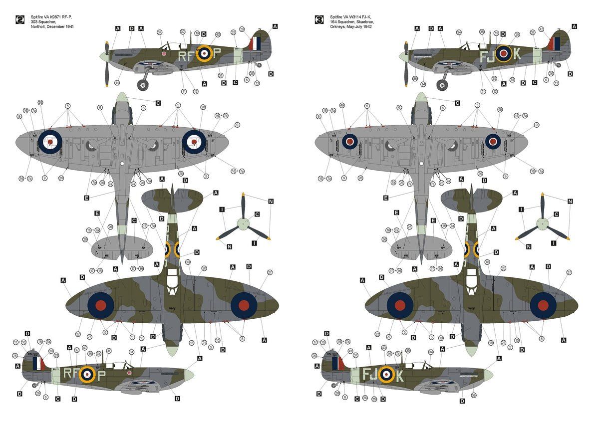 Hobby 2000 32003 Supermarine Spitfire VA 1/32 – Bild 7