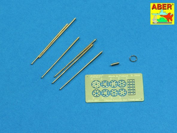 Aber 35L-105 20 mm Barrels for US M61 gun Vulcan (1/35)