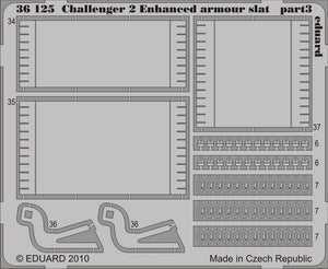 Eduard 36125 Challenger 2 Enhanced armor slat 1/35 Trumpeter – image 3