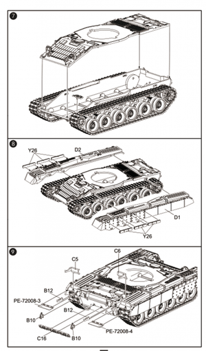 Modelcollect UA72193 Soviet T-80 Main Battle Tank 1970S-1990S N in1 1/72 – image 20