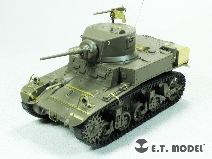 ET Model E35-280 US M3 STUART Light Tank（Late Production) (For TAMIYA 35360) 1/35