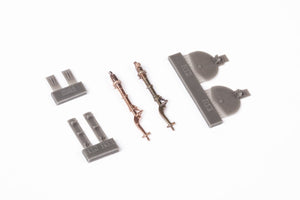 Eduard 648695 A6M undercarriage legs BRONZE EDUARD 1/48 – obrázek 6