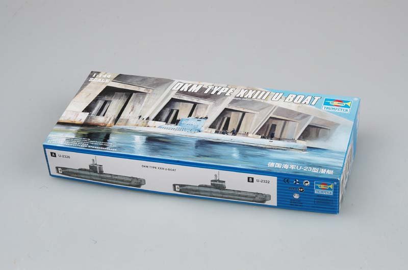 Trumpeter 05907 Projet de sous-marin allemand Type XXIII (1/144) – image 2