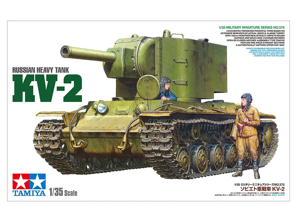 Tamiya 35375 Russian Heavy Tank KV-2 1/35 – obrázek 2