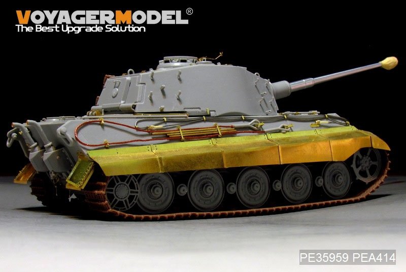 Voyager Model PE35959 WWII German King Tiger (Hensehel Turret) For HOBBYBOSS 84531 1/35 – Bild 6