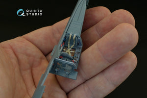 Quinta Studio QD48080 FW 190A-4 3D-Printed &amp;amp; colored Interior on decal paper (for Eduard kit) 1/48 – obrázek 4