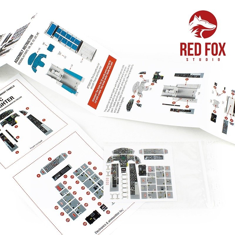 Red Fox Studio QS-32123 F-104C Starfighter (for Italeri kit) 1/32 – image 3