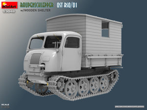MiniArt 53048 Raupenschlepper OST RSO/01 w/ Wooden Shelter 1/35