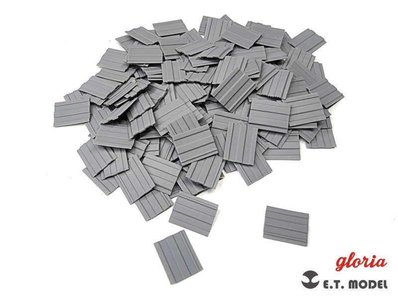 ET Model P35-204 WWII Roof Tiles Ludlow Type 1/35 – Bild 2