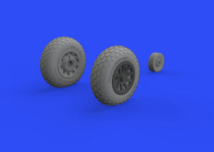 Eduard 648503 P-51D wheels oval tread 1/48 EDUARD – image 2