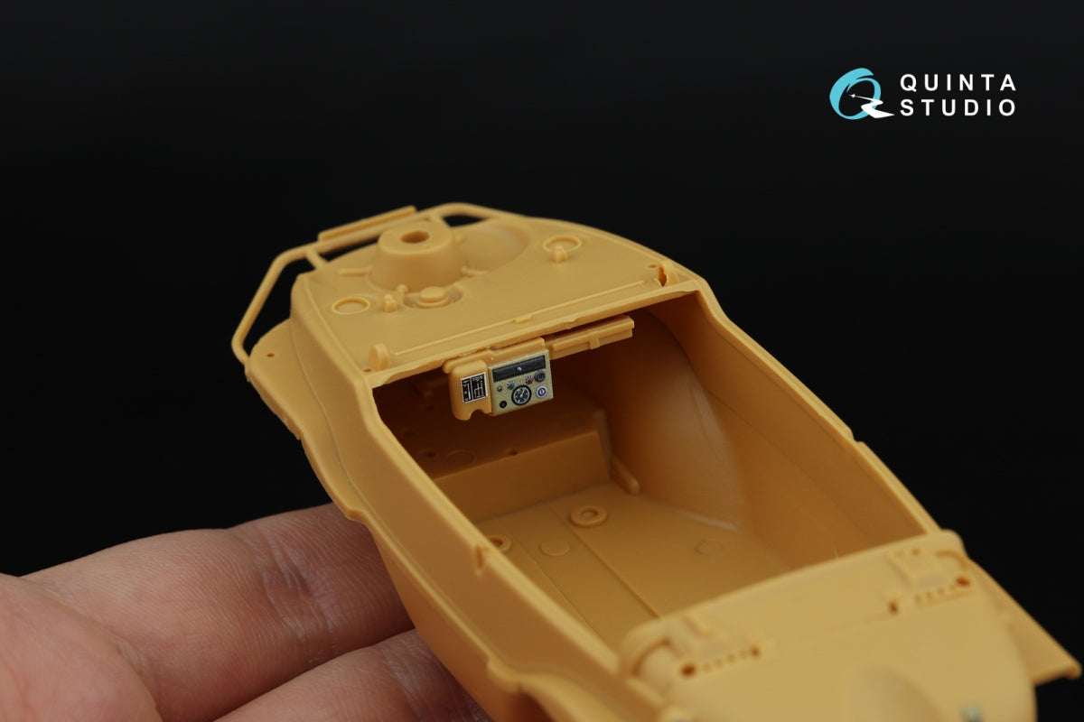 Quinta Studio QDS-35146 Schwimmwagen Type 166 3D-Printed &amp;amp; colored Interior on decal paper (Hero) (Small version) 1/35 – immagine 6