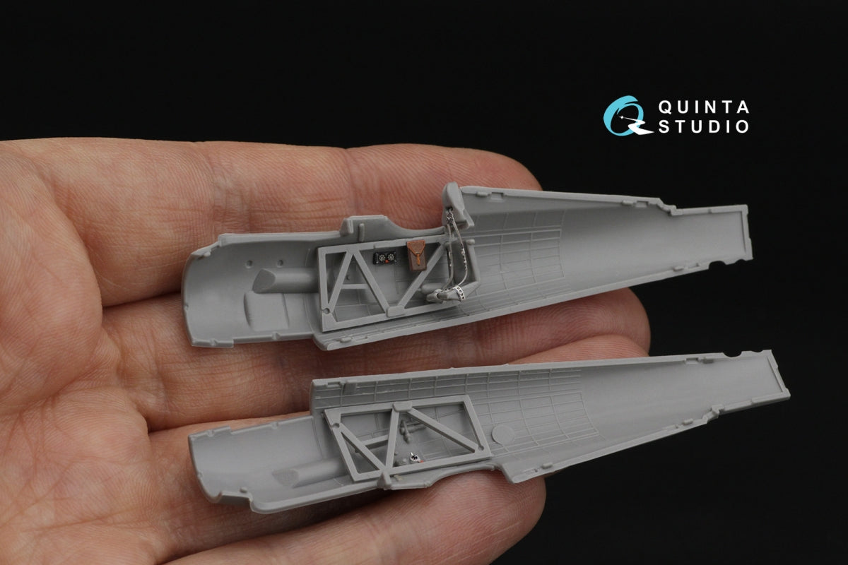 Quinta Studio QD72055 PZL P.11С 3D-Printed &amp;amp; colored Interior on decal paper (Arma Hobby) 1/72 – Bild 6