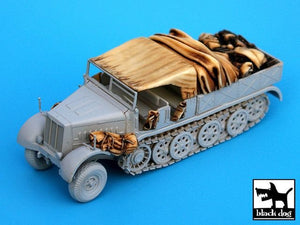 Black Dog T72018 Sd. Kfz. 9 Famo for Revell 1/72