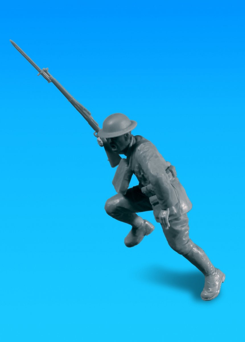 ICM 35693 US Infantry (1918) (4 figures) 1/35 – Bild 3