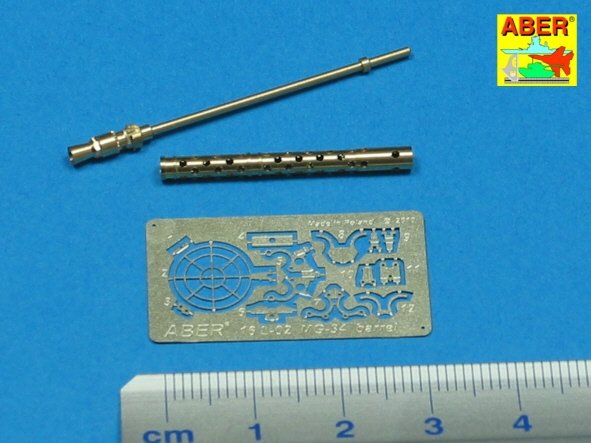 Aber 16L-02 Turned barrel for German machine gun MG34 1/16 – Bild 2