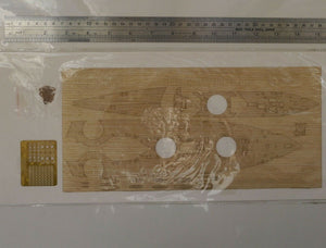 Wood Hunter W35029 Wood deck HMS Dreadnought for Zvezda 1/350 – immagine 2
