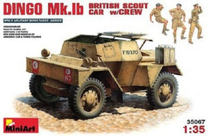 MiniArt 35067 DINGO Mk.1b BRITISH SCOUT CAR w/CREW 1/35