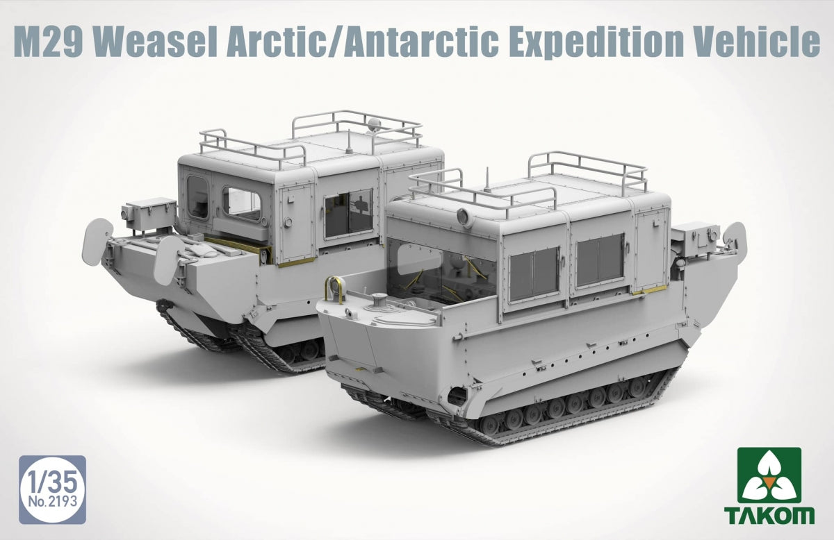 Takom 2193 M29 Weasel Arctic/Antarctic Expedition Vehicle 1/35 – Bild 2