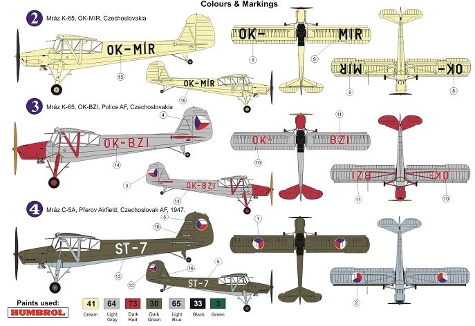 AZ Model AZ7637 Mraz K-65/C-5 &amp;quot;Cáp&amp;quot; &amp;quot;In Czechoslovak Service&amp;quot; 1/72 – obrázek 2