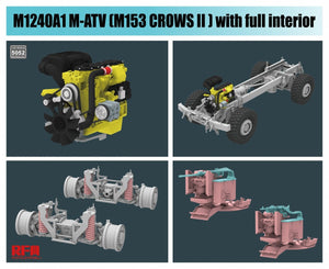 Rye Field Model 5052 M1240A1 M-ATV M153 CROWS II with full interior 1/35 – image 3