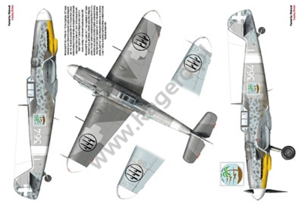 Kagero 7063 Messerschmitt Bf 109 G EN/PL – Bild 2