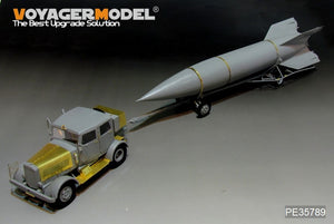 Voyager Model PE35789 WWII Hanomag SS100 Military Car w/V2 Rocket Transporter For TAKOM 2110 1/35 – Bild 3
