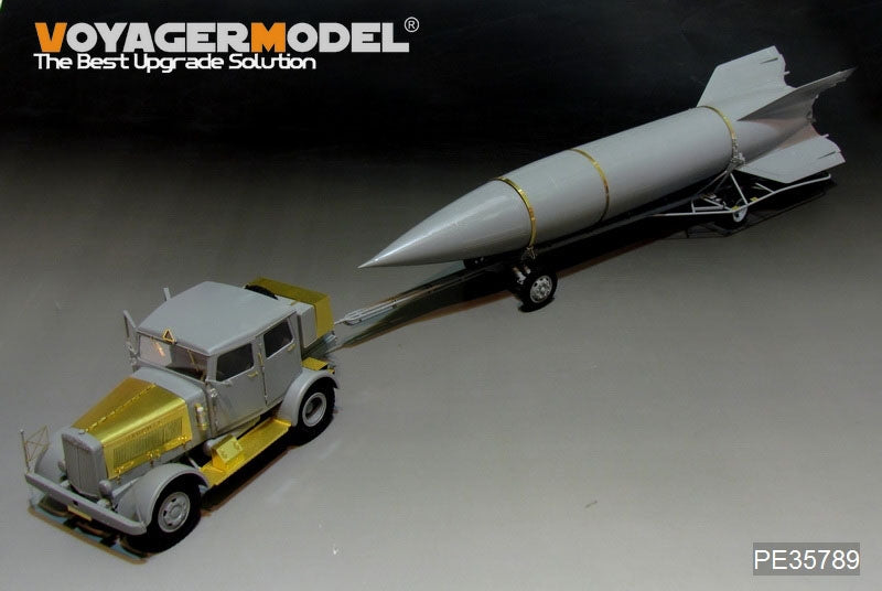 Voyager Model PE35789 WWII Hanomag SS100 Military Car w/V2 Rocket Transporter For TAKOM 2110 1/35 – Bild 3