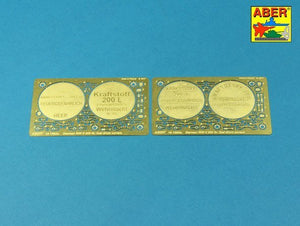 Aber 16158A German WW II 20L Jerry Can closings &amp;amp; 200L fuel drum covers (choice A) (1/16) – obrázek 4