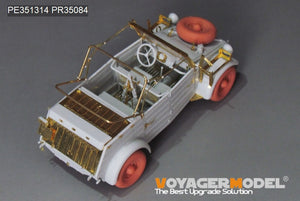 Voyager Model PE351314 WWII German Kubelwagen Type 82 Africa Troop Version Upgrade Set For MENG VS-015 1/35 – image 4