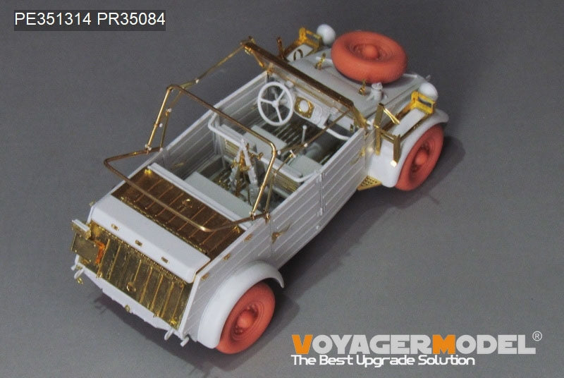 Voyager Model PE351314 WWII German Kubelwagen Type 82 Africa Troop Version Upgrade Set For MENG VS-015 1/35 – image 4