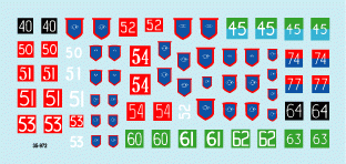 Star Decals 35-972 British Guards Armored Division 1/35 – obrázek 2