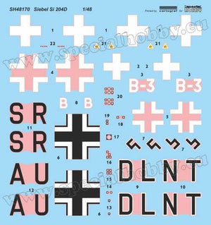 Special Hobby 48170 Siebel Si 204D &amp;#39;German Transport and Trainer Plane&amp;#39; 1/48 – image 2