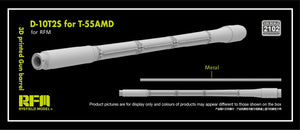Rye Field Model 2102 D-10T 100mm barrel for T-55AMD (RFM) 1/35