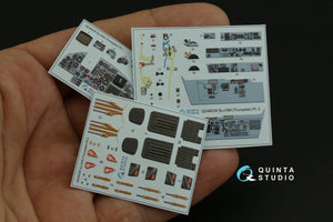 Quinta Studio QD48238 Su-24M 3D-Printed &amp;amp; colored Interior on decal paper ( Trumpeter ) 1/48 – Bild 10