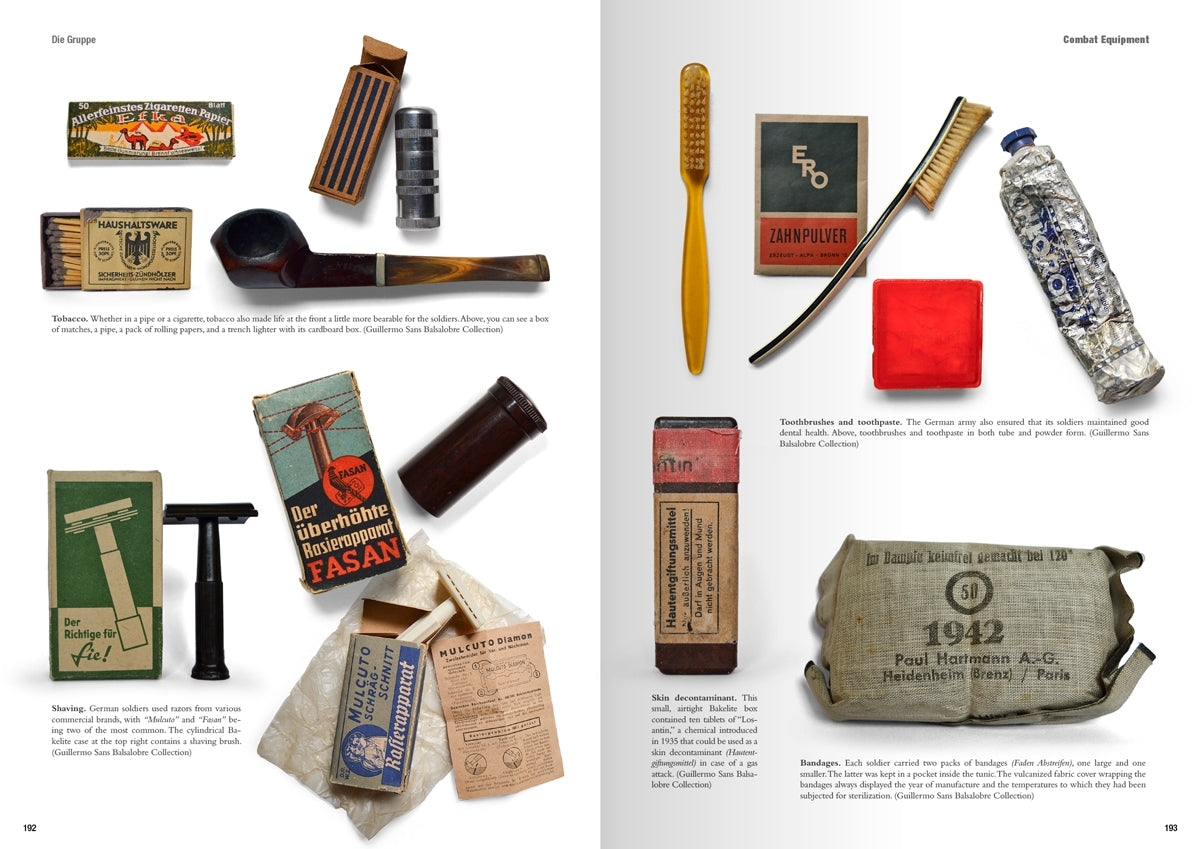 AK Interactive AK130025 DIE GRUPPE – WEAPONS AND EQUIPMENT OF THE GERMAN INFANTRY SQUAD (1939 – 1945) ( EN )
