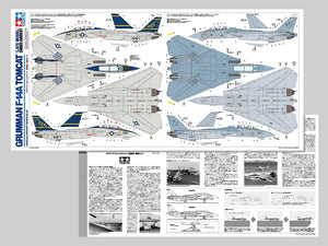 Tamiya 61122 Grumman F-14A Tomcat (Late Model) Carrier Launch Set 1/48 – Bild 27