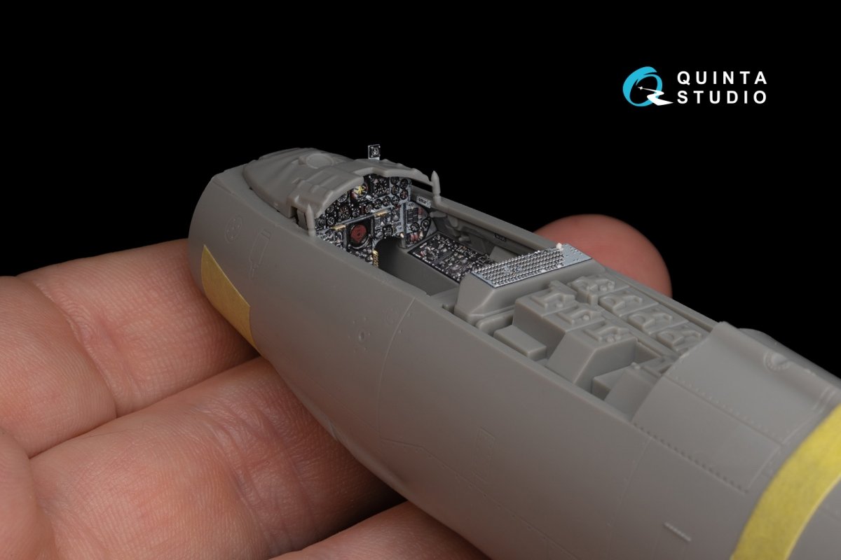 Quinta Studio QD48225 CF-104 Early 3D-Printed &amp;amp; colored Interior on decal paper (Kinetic) 1/48 – immagine 7