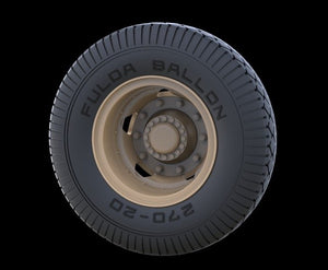 Roues de route Panzer Art RE35-244 pour Mercedes 4500 (premier modèle) 1/35 – image 2